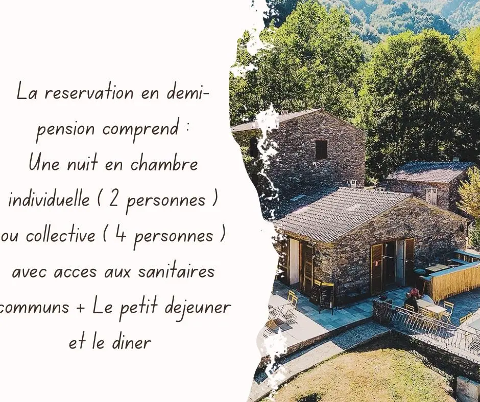 Acompte Réservation Demi Pension